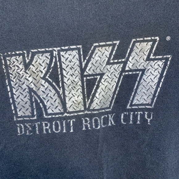 2005 KISS DETROIT ROCK CITY TEE VINTAGE VINYL TAG - Picture 3 of 3